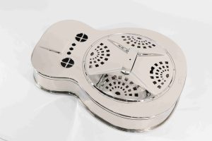 nickel plated brass resonator guitar body